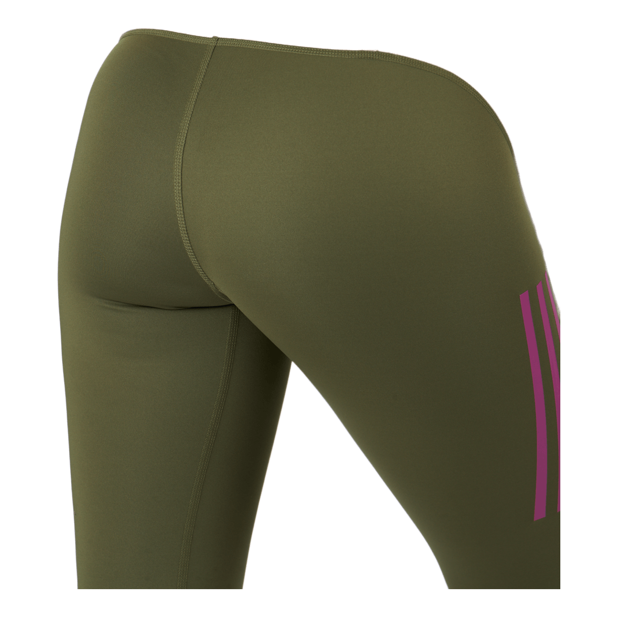 Own The Run Block 7/8 Running Leggings Women Focus Olive / Beige Tone