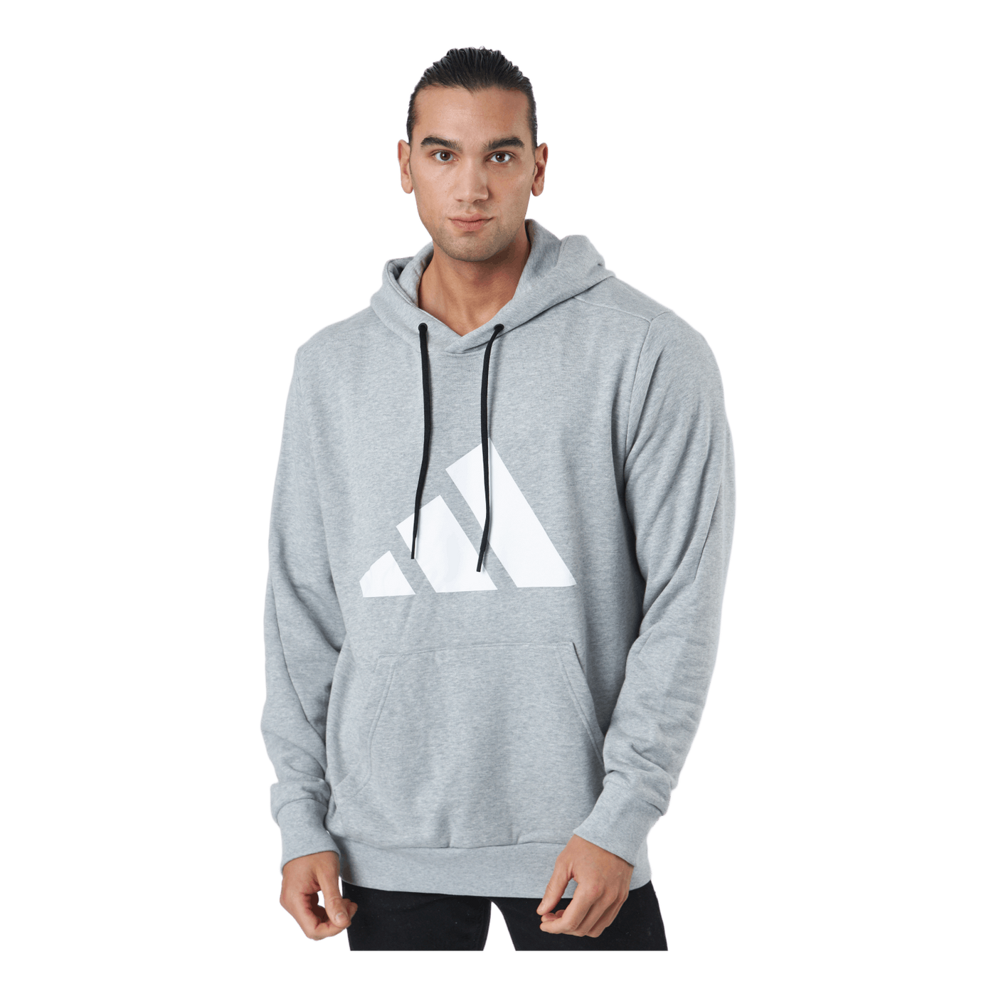 Sportswear Future Icons Three Bar Hoodie Medium Grey Heather