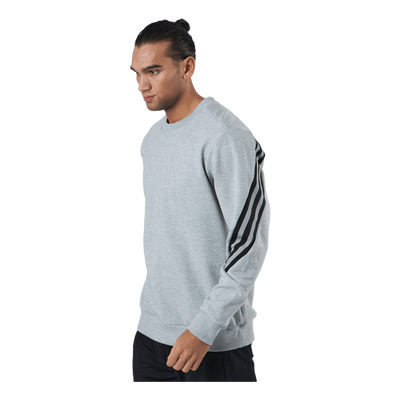 Sportswear Future Icons Three Stripes Crew Medium Grey Heather