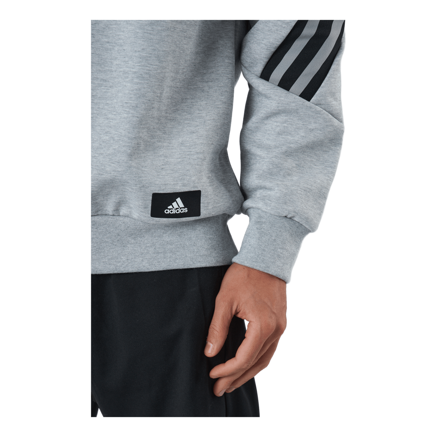 Sportswear Future Icons Three Stripes Crew Medium Grey Heather