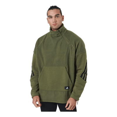 Sportswear Future Icons Winterized 1/4-Ziptop Focus Olive