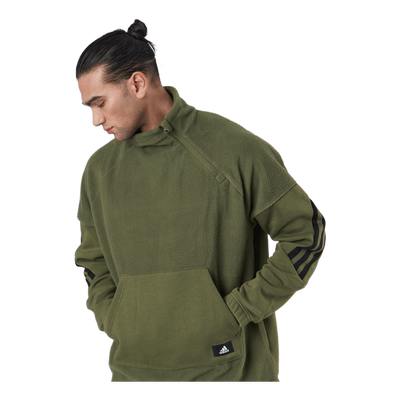 Sportswear Future Icons Winterized 1/4-Ziptop Focus Olive