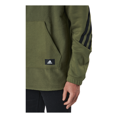 Sportswear Future Icons Winterized 1/4-Ziptop Focus Olive