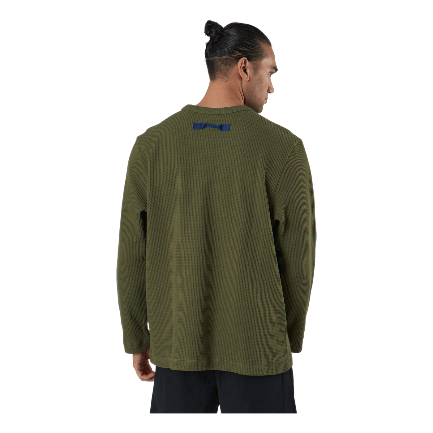 Sportswear Pocket Waffle Knit Crew Focus Olive