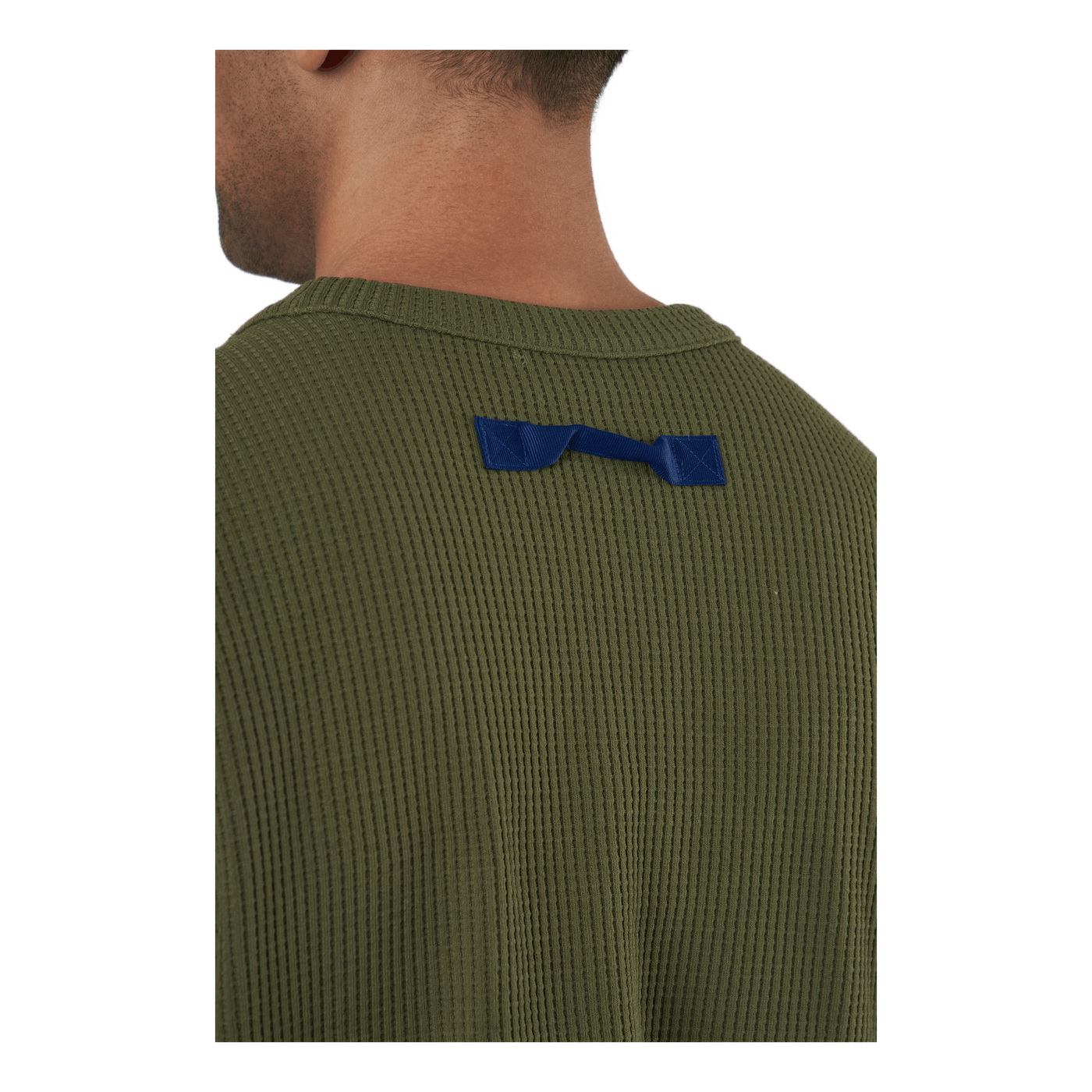 Sportswear Pocket Waffle Knit Crew Focus Olive