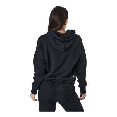 Adidas Sportswear Three Bar Hoodie Black