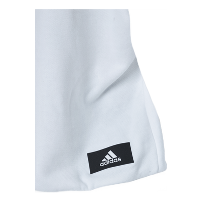 Adidas Sportswear Three Bar Hoodie White