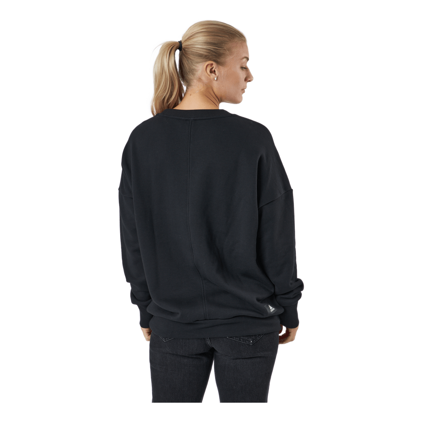 Adidas Sportswear Three Bar Sweatshirt Black