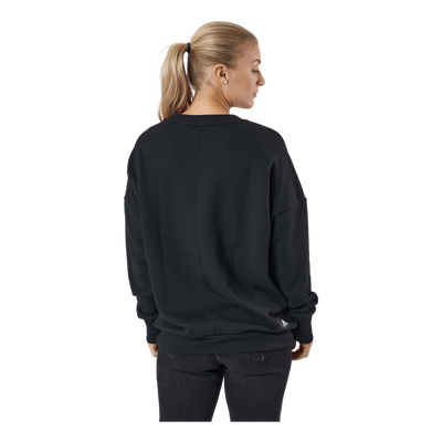 Adidas Sportswear Three Bar Sweatshirt Black