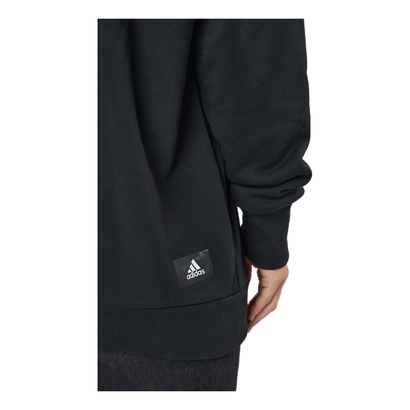 Adidas Sportswear Three Bar Sweatshirt Black