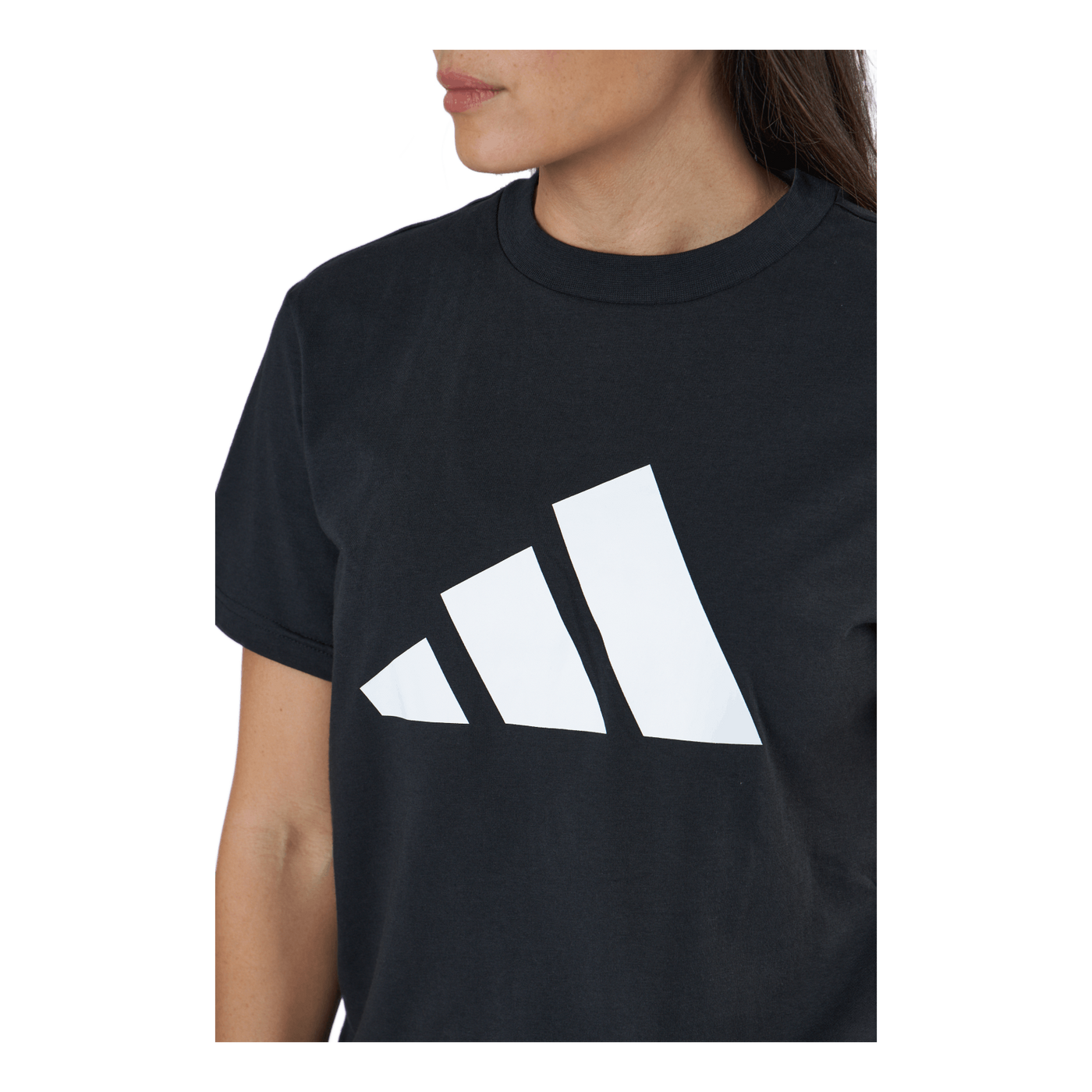 Adidas Sportswear Three Bar T-Shirt Black