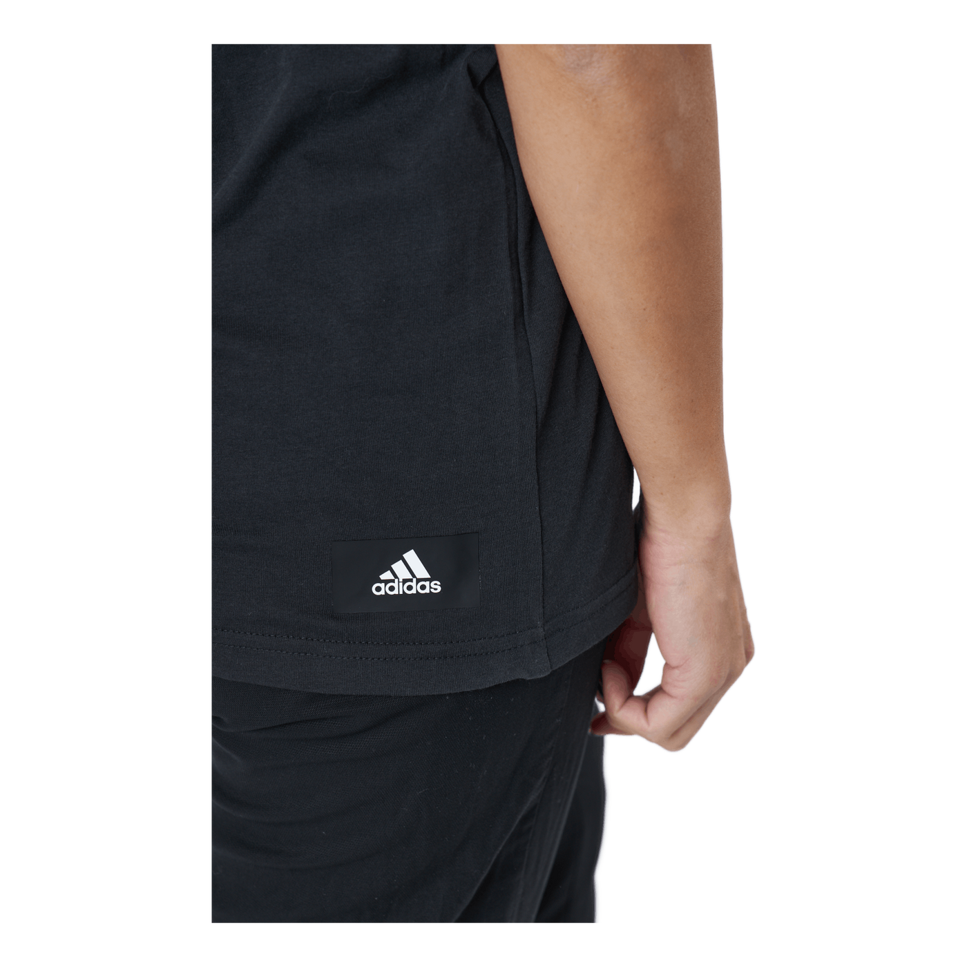 Adidas Sportswear Three Bar T-Shirt Black