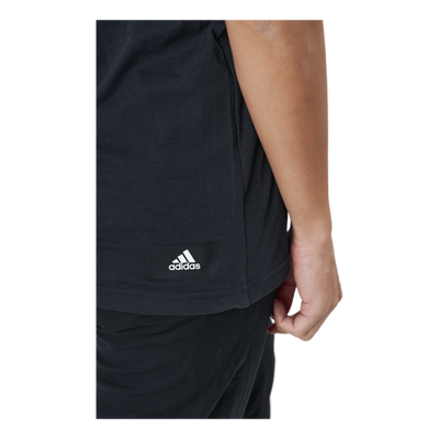 Adidas Sportswear Three Bar T-Shirt Black