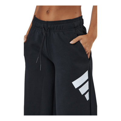 Adidas Sportswear Three Bar Wide Pants Black