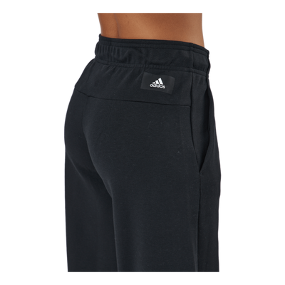 Adidas Sportswear Three Bar Wide Pants Black