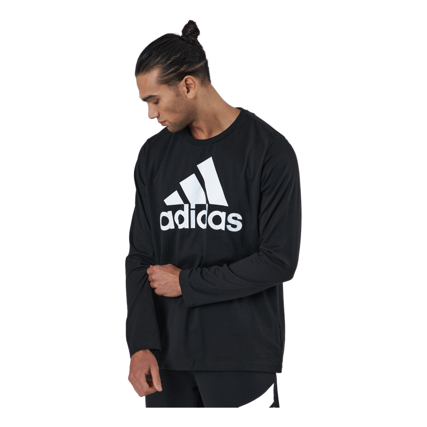 Essentials Long Sleeve T-Shirt Black / White / White