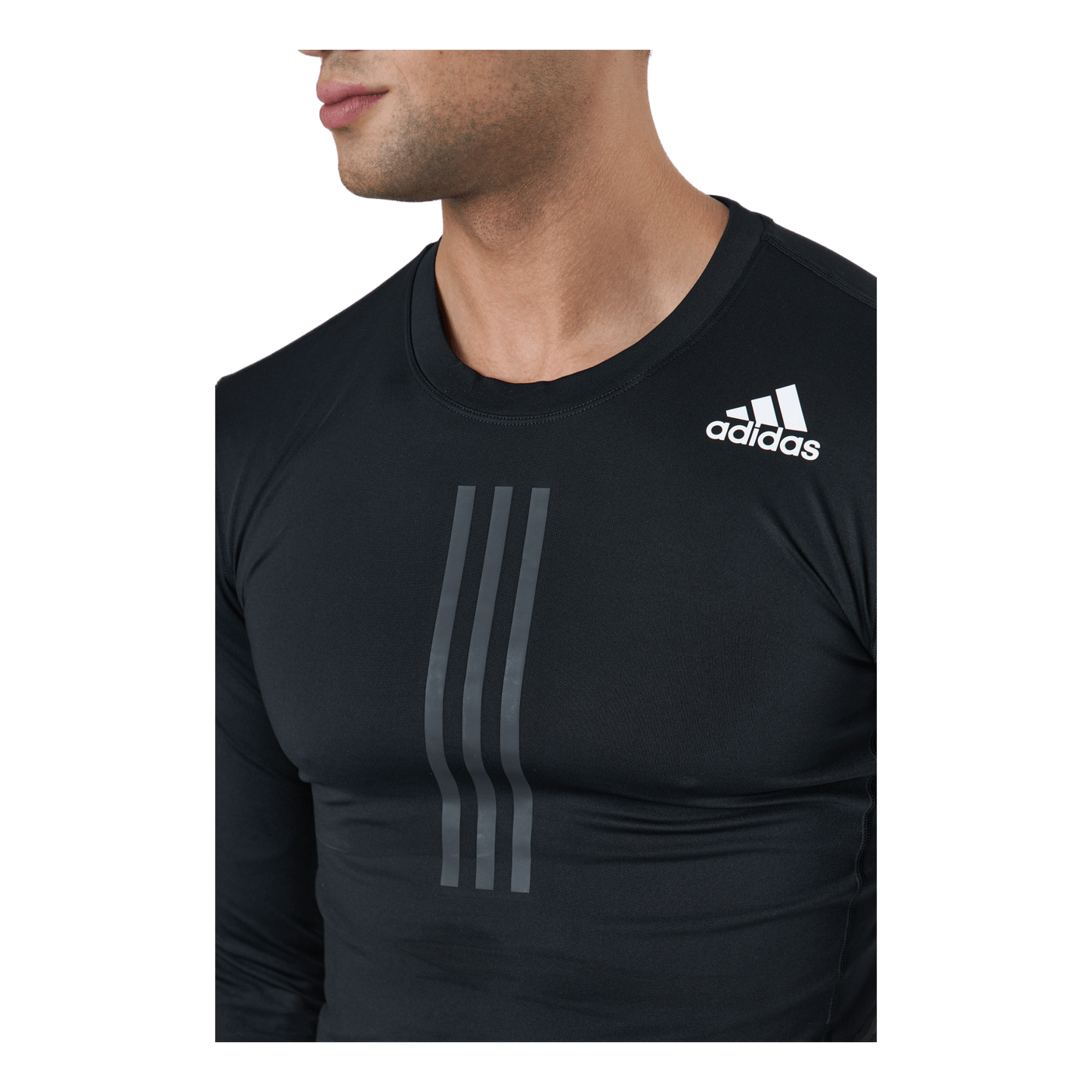 Techfit Long Sleeve Warm Top Black