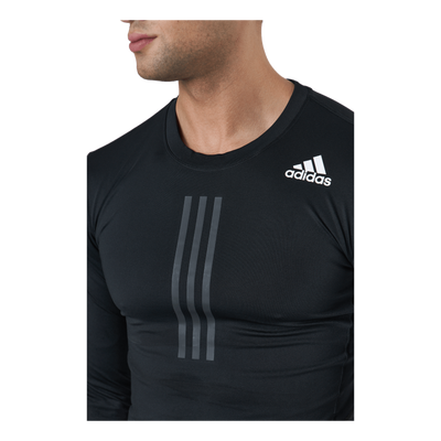 Techfit Long Sleeve Warm Top Black