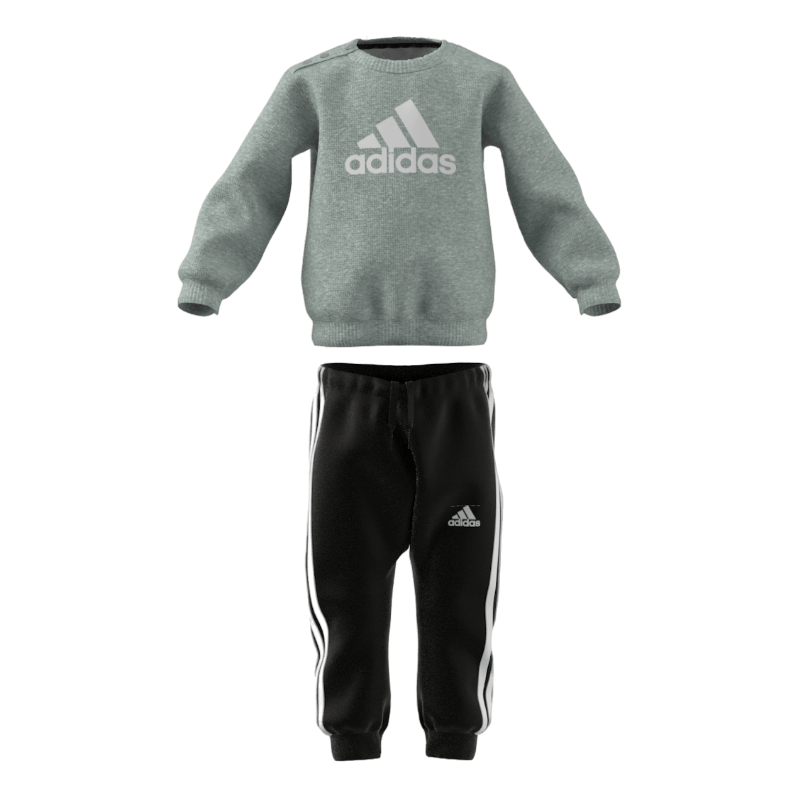 Badge Of Sport Jogger Set Medium Grey Heather