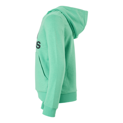 Adidas Boys Essentials Big Logo Hoodie Semi Screaming Green / Black