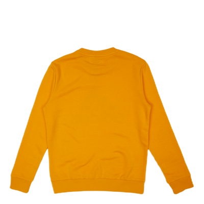 Adidas Boys Essentials Big Logo Sweatshirt Semi Solar Gold / Collegiate Green