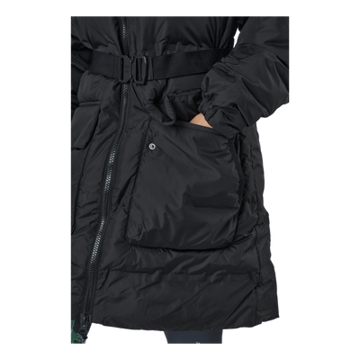 Faun Padded Parka W Black