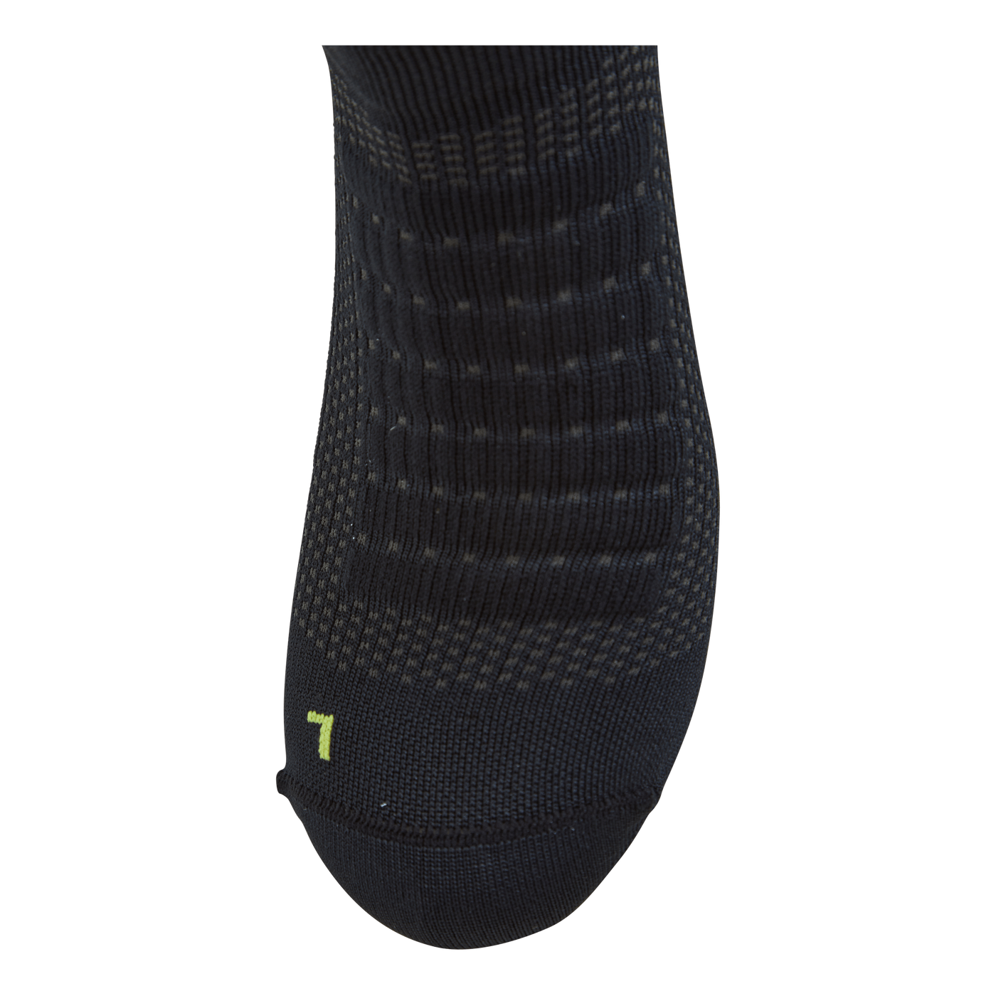 Adv Dry Mid Shaftless Sock Black