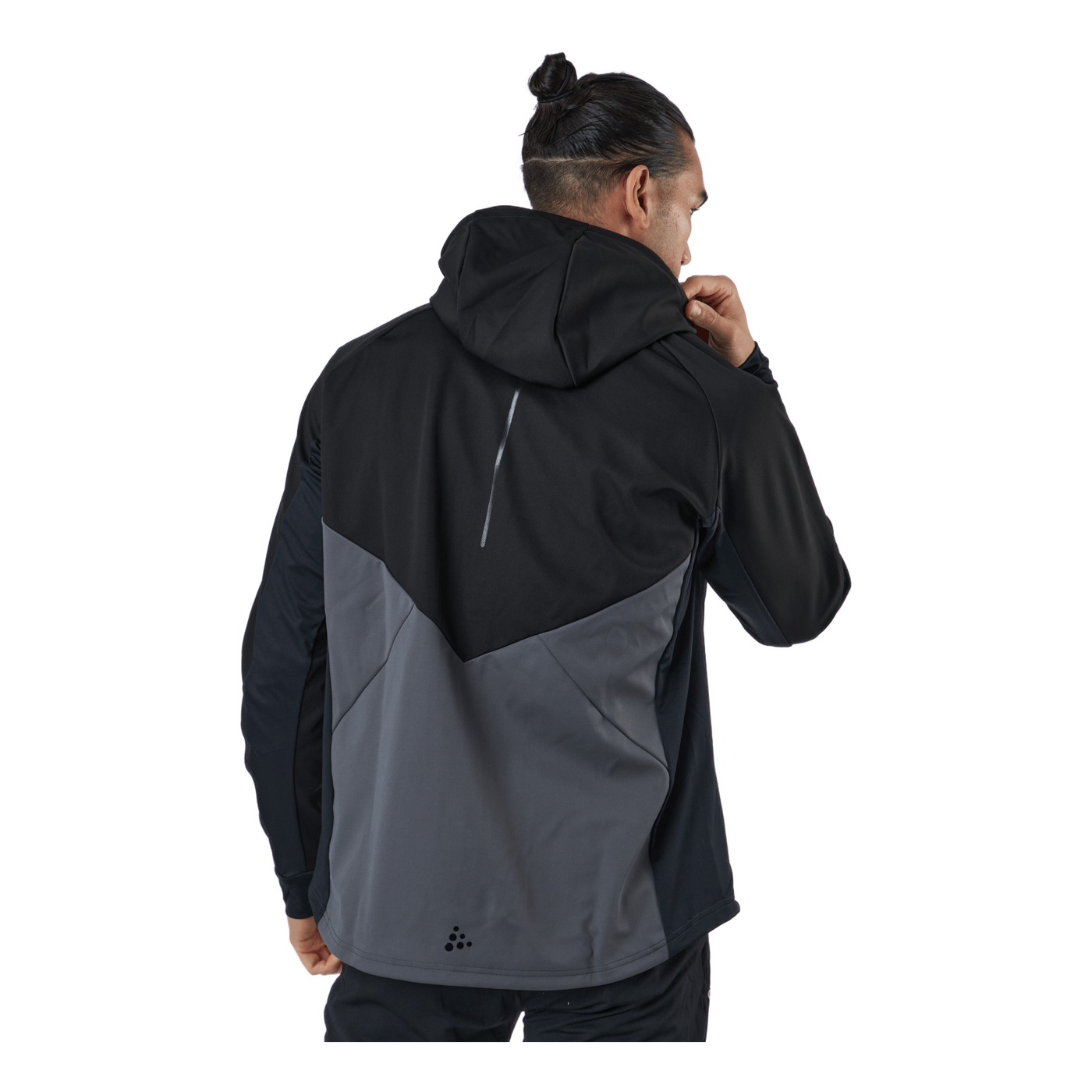 Glide Hood Jkt M Black-granite