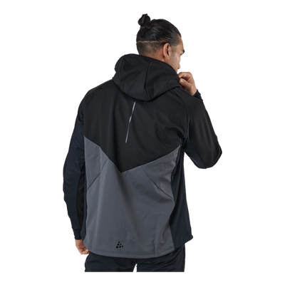 Glide Hood Jkt M Black-granite