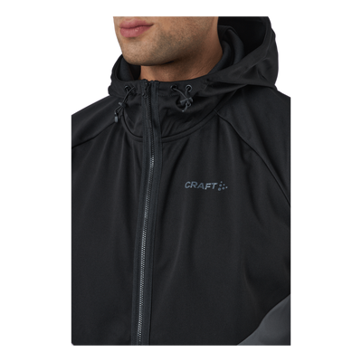 Glide Hood Jkt M Black-granite