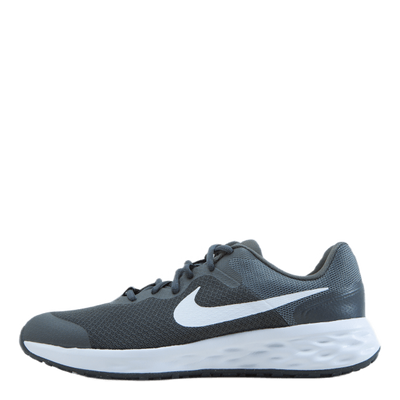 Revolution 6 Big Kids' Running Iron Grey/white-smoke Grey