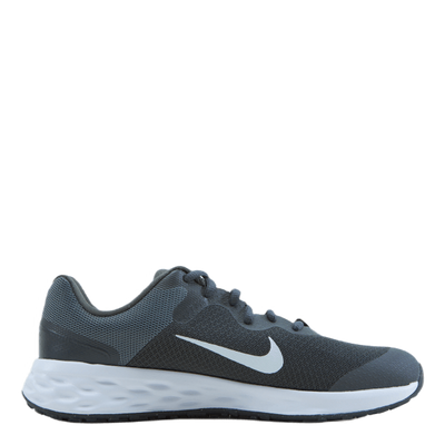 Revolution 6 Big Kids' Running Iron Grey/white-smoke Grey