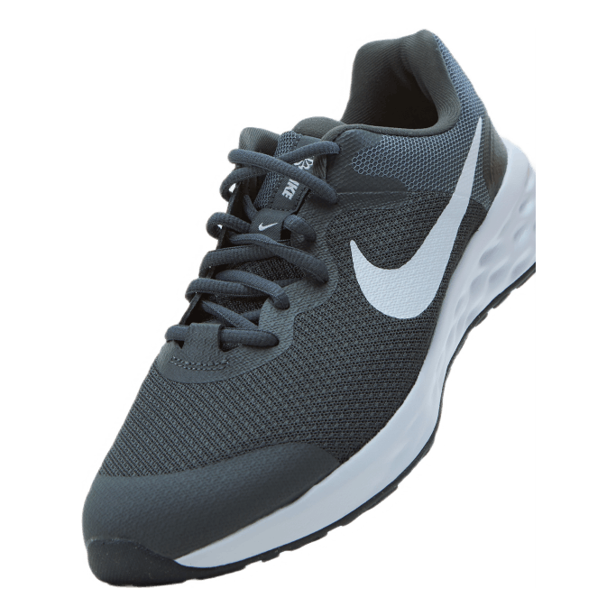 Revolution 6 Big Kids' Running Iron Grey/white-smoke Grey