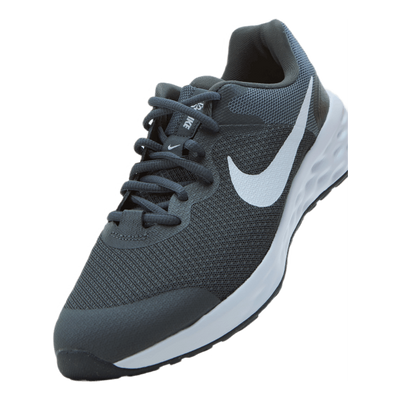 Revolution 6 Big Kids' Running Iron Grey/white-smoke Grey