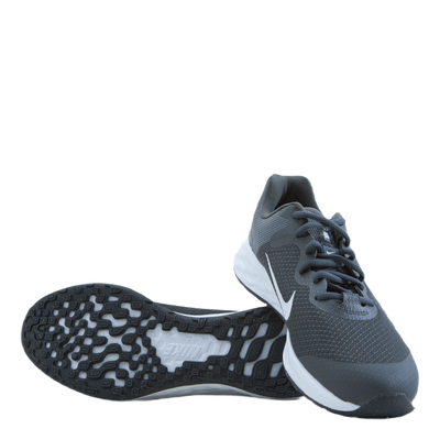 Revolution 6 Big Kids' Running Iron Grey/white-smoke Grey