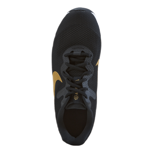 Revolution 6 Big Kids' Running Black/metallic Gold-white