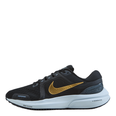 Air Zoom Vomero 16 Women's Run Black/mtlc Gold Coin-dk Smoke