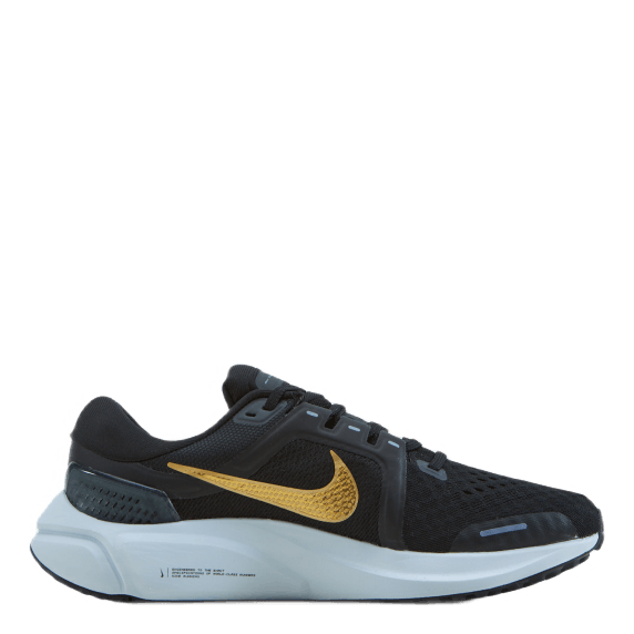 Air Zoom Vomero 16 Women's Run Black/mtlc Gold Coin-dk Smoke