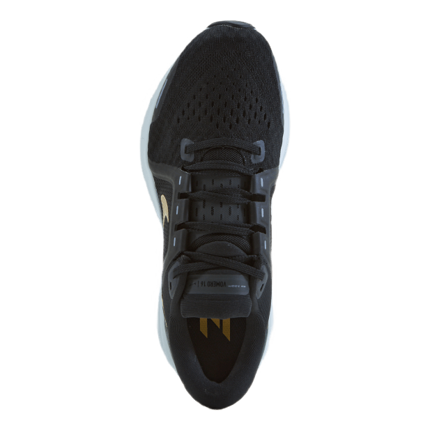 Air Zoom Vomero 16 Women's Run Black/mtlc Gold Coin-dk Smoke