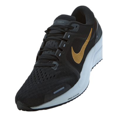 Air Zoom Vomero 16 Women's Run Black/mtlc Gold Coin-dk Smoke