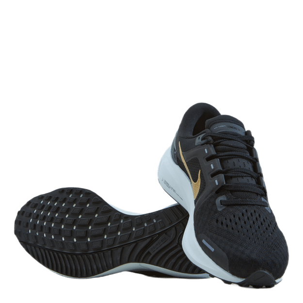 Air Zoom Vomero 16 Women's Run Black/mtlc Gold Coin-dk Smoke