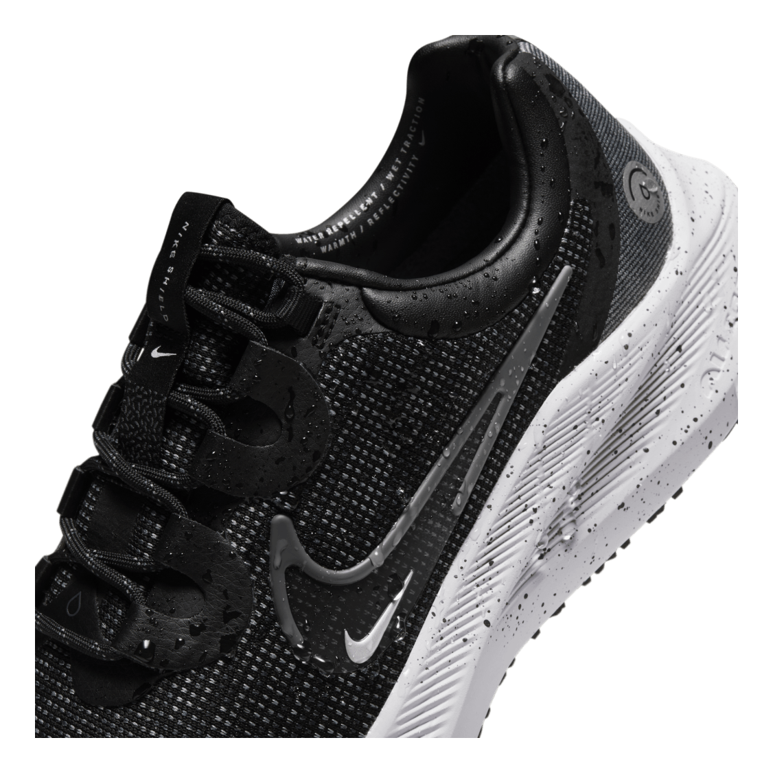 Winflo 8 Shield Women's Runnin Black/iron Grey-metallic Silve