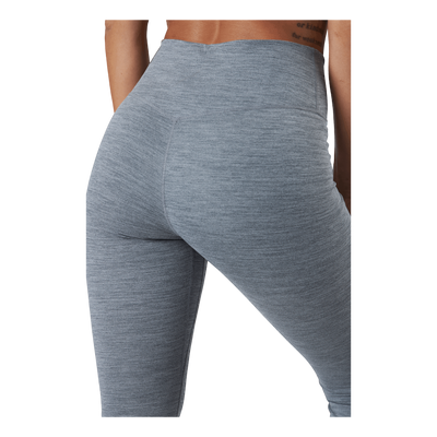 Dri-FIT One Women's Mid-Rise Leggings IRON GREY/HTR/WHITE