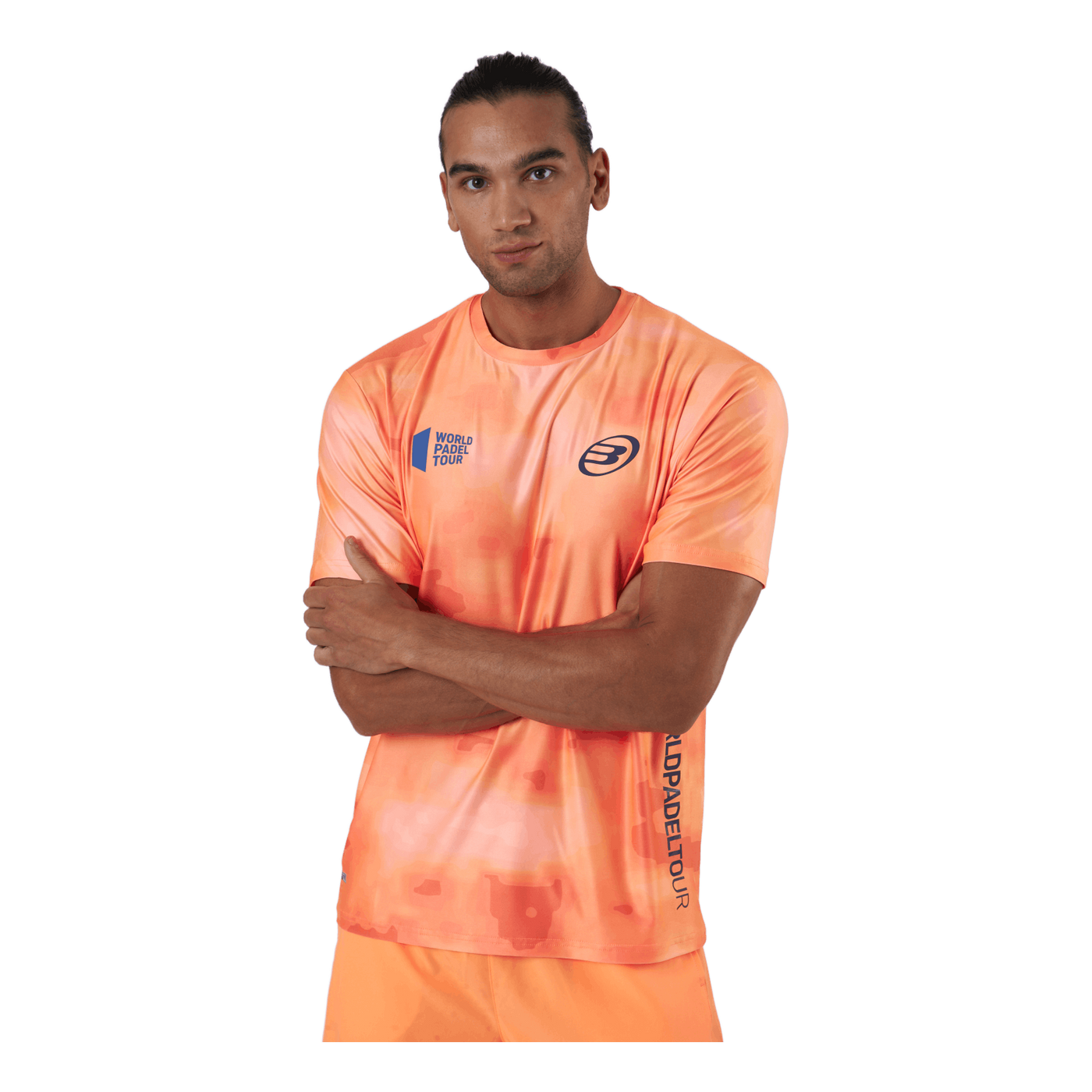 Camiseta Bullpadel Vaupes 529 Naranja Fluor