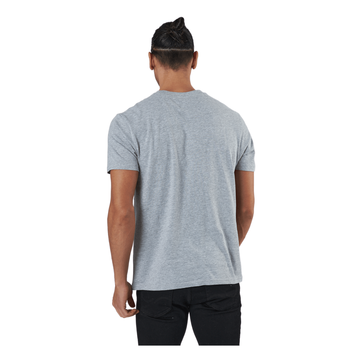 Rebel M Shortsleeve Tee Light Grey Melange