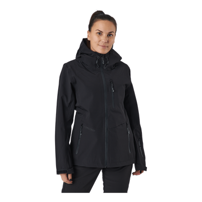 Vilma W Hardshell Ski Jacket W Black