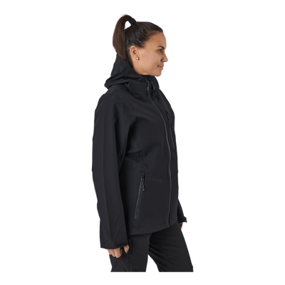 Vilma W Hardshell Ski Jacket W Black