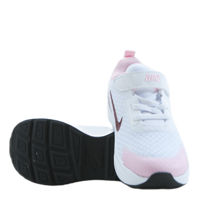 Wearallday Baby/toddler Shoe White/dark Beetroot-pink Foam