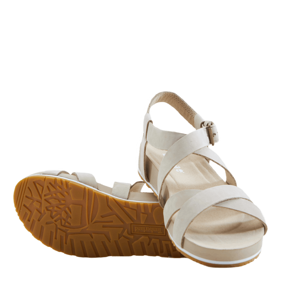 Malibu Waves Ankel Strap Sanda Beige