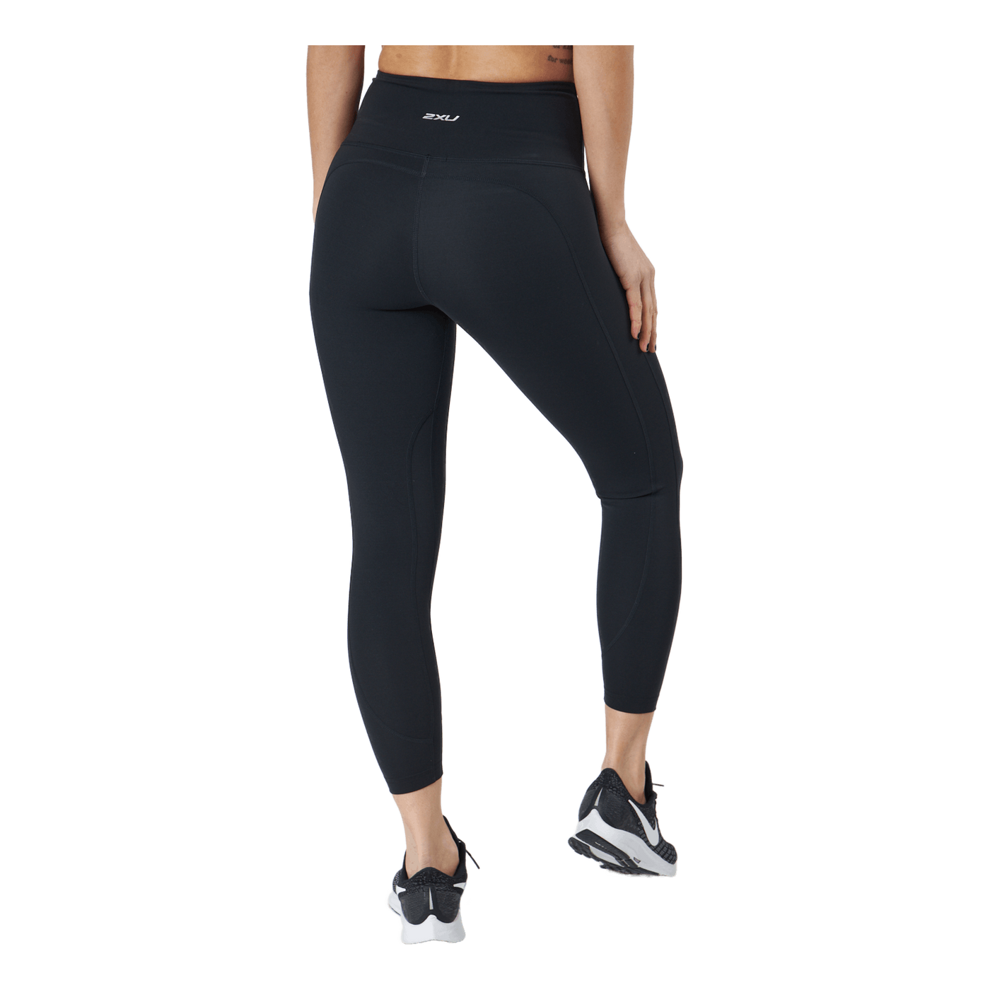 2XU Womens Form Hi-Rise Compression 7/8 Trousers (Black/Black)